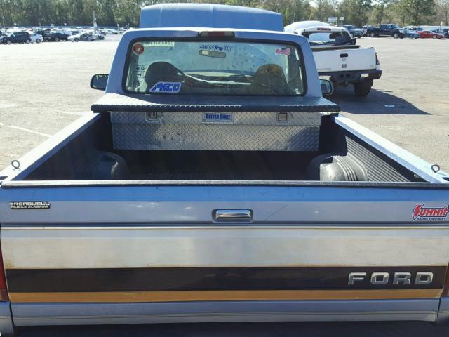 1FTEF15YXTLC08379 - 1996 FORD F150 BLUE photo 6