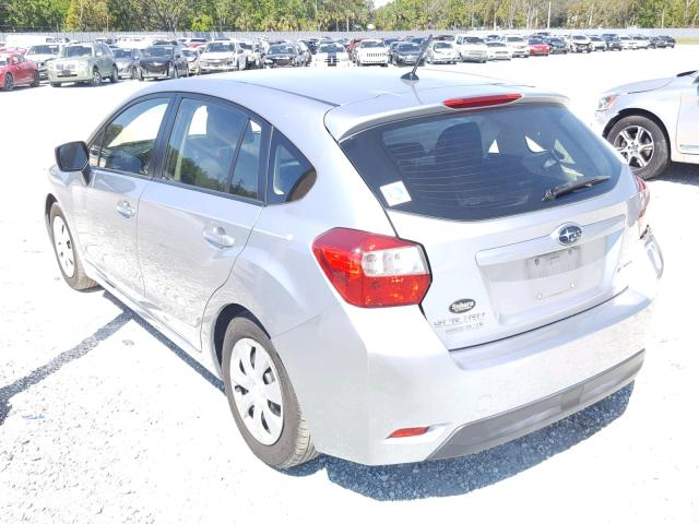 JF1GPAA69DH814714 - 2013 SUBARU IMPREZA BA SILVER photo 3