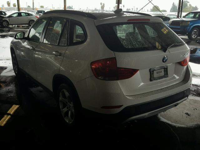 WBAVM1C59EVW47673 - 2014 BMW X1 SDRIVE2 WHITE photo 3