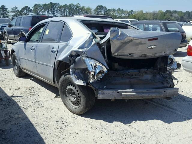 2G1WB55K969328682 - 2006 CHEVROLET IMPALA LS SILVER photo 3