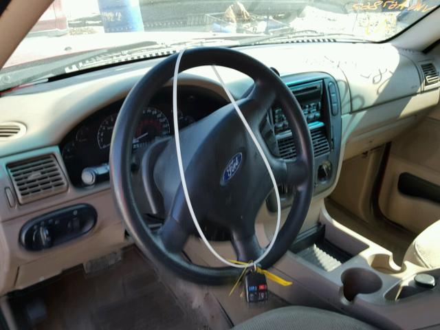 1FMDU73E22ZA67862 - 2002 FORD EXPLORER X RED photo 9
