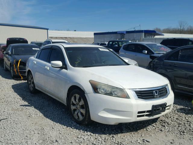 1HGCP26878A052847 - 2008 HONDA ACCORD EXL WHITE photo 1