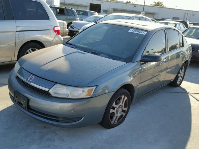 1G8AZ52F14Z209476 - 2004 SATURN ION LEVEL SILVER photo 2