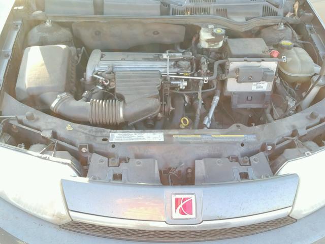 1G8AZ52F14Z209476 - 2004 SATURN ION LEVEL SILVER photo 7
