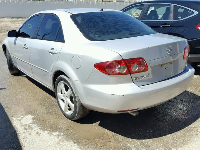 1YVFP80C055M06332 - 2005 MAZDA 6 I SILVER photo 3