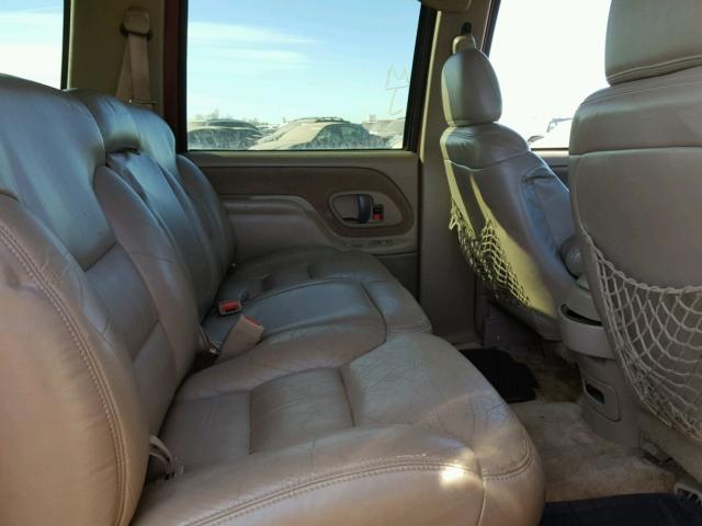 1GNFK16R0VJ314143 - 1997 CHEVROLET SUBURBAN K BURGUNDY photo 6