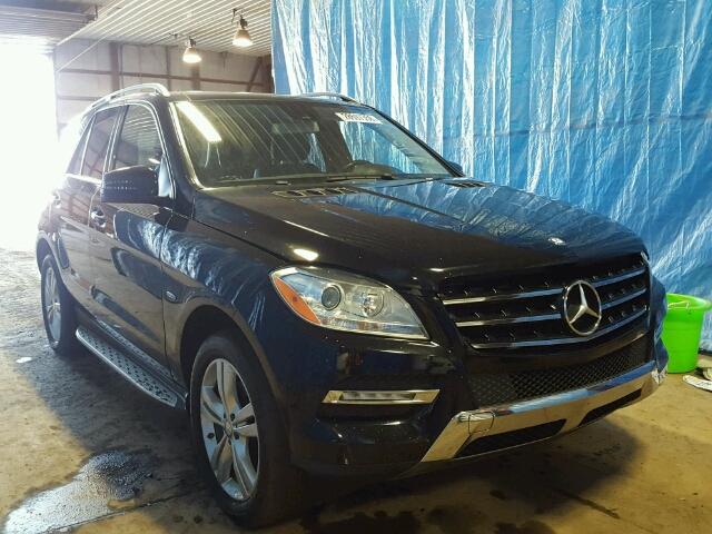 4JGDA2EB3CA052589 - 2012 MERCEDES-BENZ ML 350 BLU BLACK photo 1