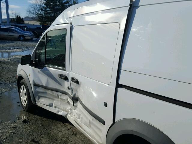 NM0LS7AN5DT158068 - 2013 FORD TRANSIT CO WHITE photo 10