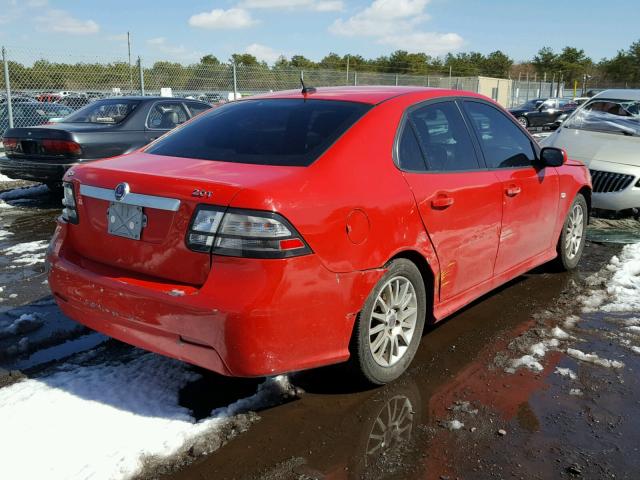 YS3FB49Y681127502 - 2008 SAAB 9-3 2.0T RED photo 4