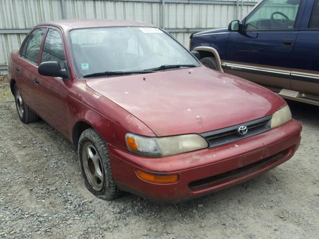 1NXAE04B5SZ251010 - 1995 TOYOTA COROLLA RED photo 1