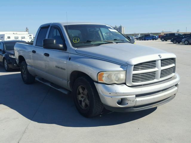 1D7HA18N94S647647 - 2004 DODGE RAM 1500 S SILVER photo 1