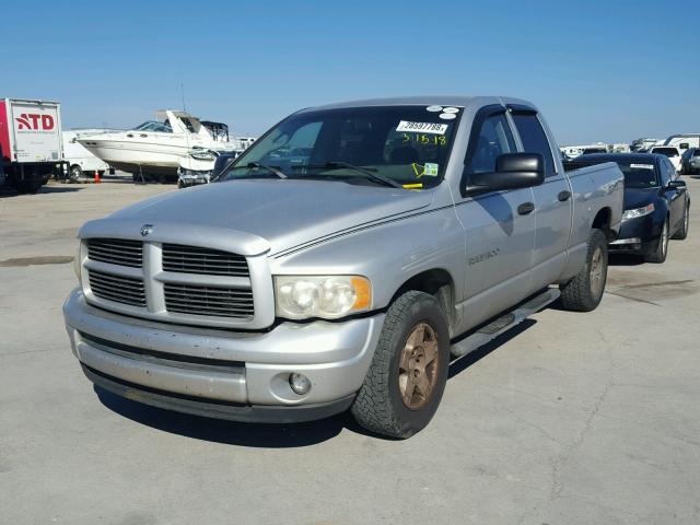 1D7HA18N94S647647 - 2004 DODGE RAM 1500 S SILVER photo 2