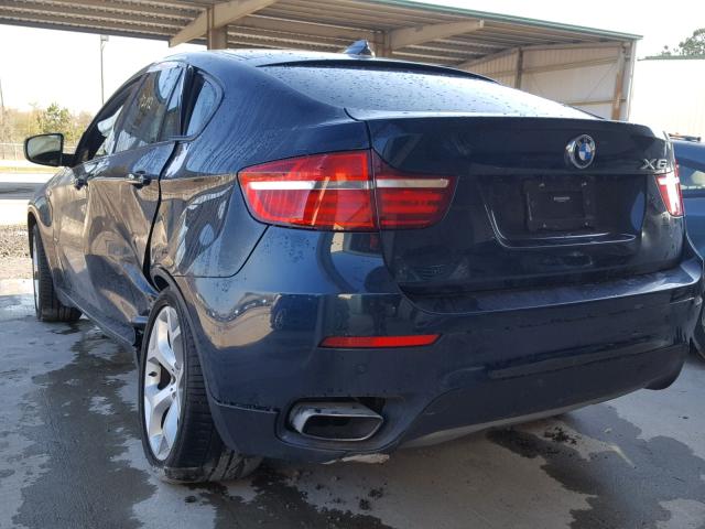 5UXFG8C52DL591107 - 2013 BMW X6 XDRIVE5 Mavi fotoğraf 3