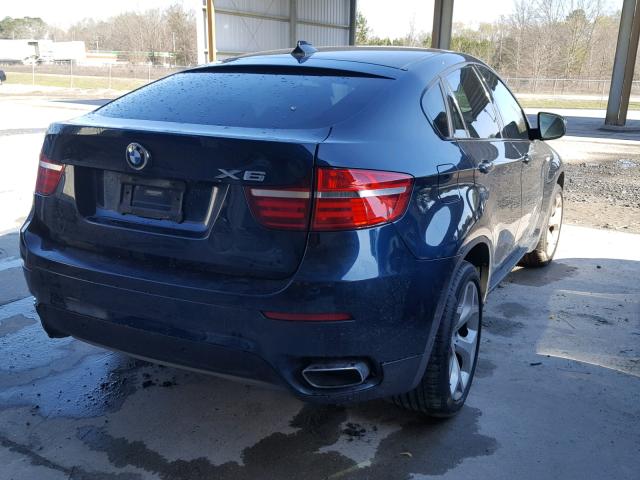 5UXFG8C52DL591107 - 2013 BMW X6 XDRIVE5 Mavi fotoğraf 4