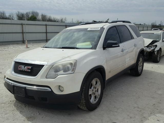 1GKER23D39J130369 - 2009 GMC ACADIA SLT თეთრი ფოტო 2