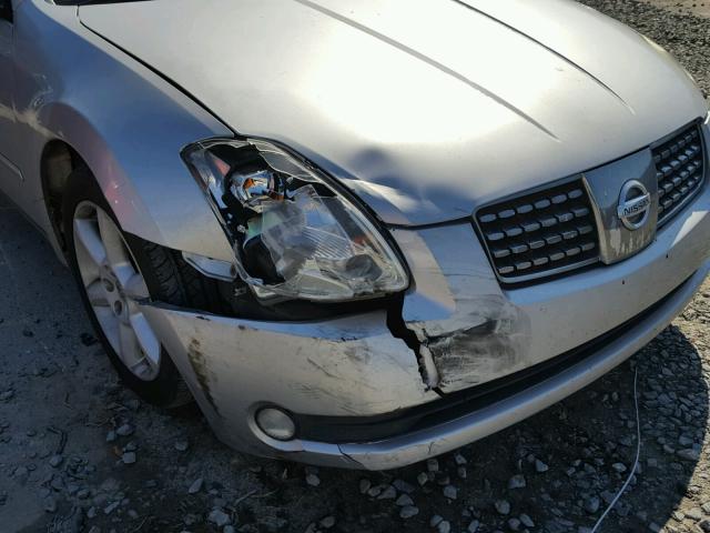 1N4BA41E95C837977 - 2005 NISSAN MAXIMA SE SILVER photo 9