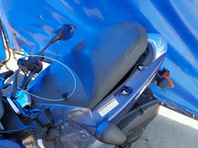 RKRSG30Y6FA001726 - 2015 YAMAHA XC155 BLUE photo 6