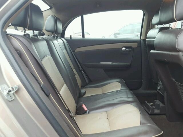 1G1ZK57728F227533 - 2008 CHEVROLET MALIBU LTZ 棕色 照片 6