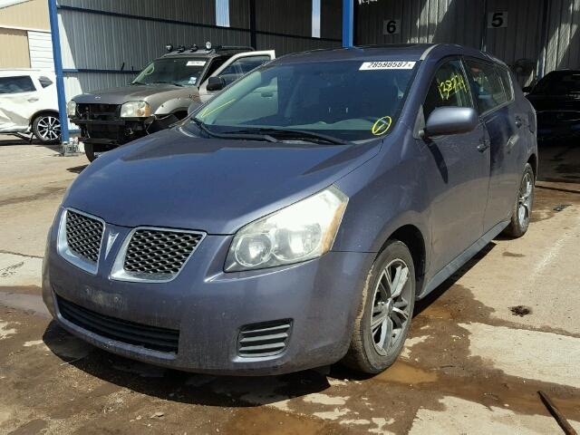 5Y2SL67079Z434367 - 2009 PONTIAC VIBE BLUE photo 2