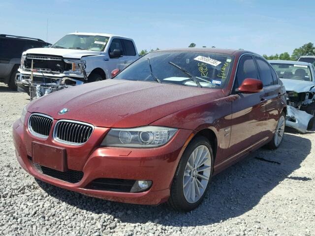 WBAPL5C5XBA918987 - 2011 BMW 335 XI MAROON photo 2