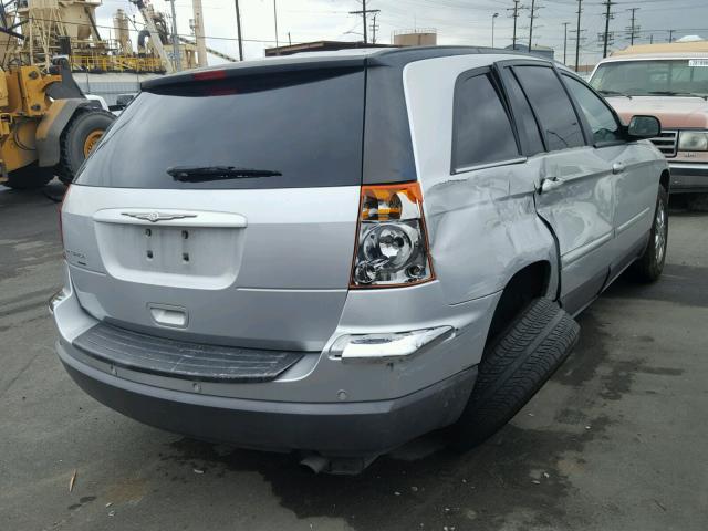 2C8GM68495R579417 - 2005 CHRYSLER PACIFICA T SILVER photo 4