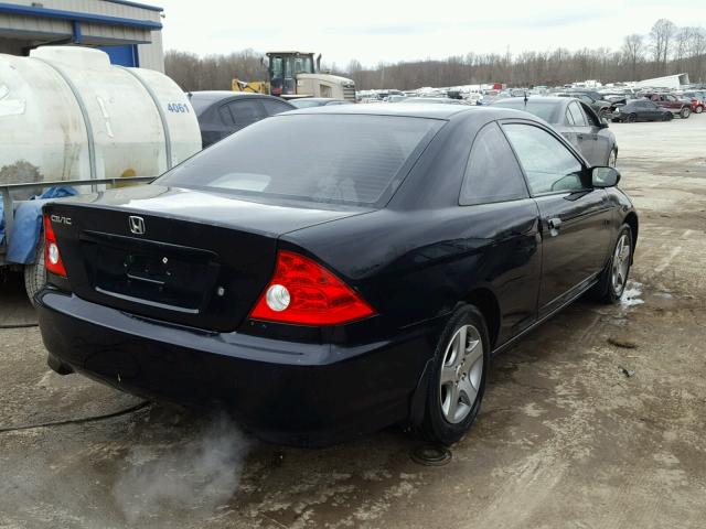 1HGEM22954L002995 - 2004 HONDA CIVIC EX შავი ფოტო 4