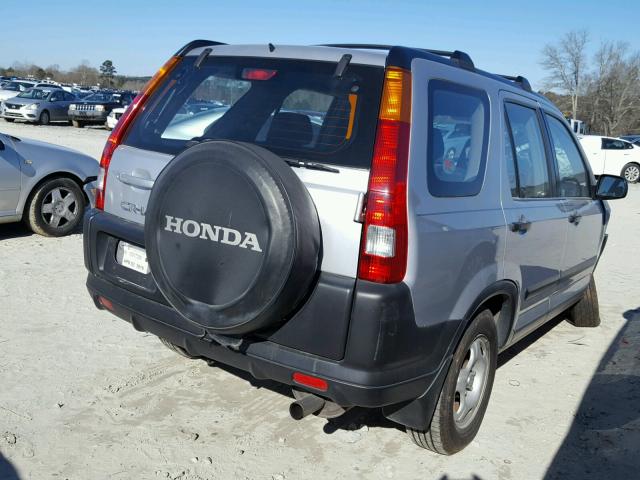 SHSRD78413U112588 - 2003 HONDA CR-V LX SILVER photo 4