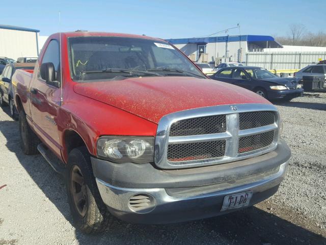 1D7HU16N52J134621 - 2002 DODGE RAM 1500 RED photo 1