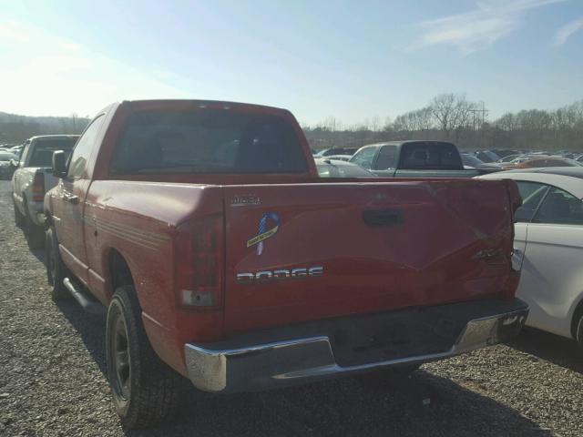 1D7HU16N52J134621 - 2002 DODGE RAM 1500 RED photo 3