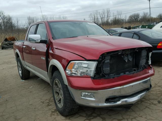 1D7RV1CT7AS164197 - 2010 DODGE RAM 1500 RED photo 1