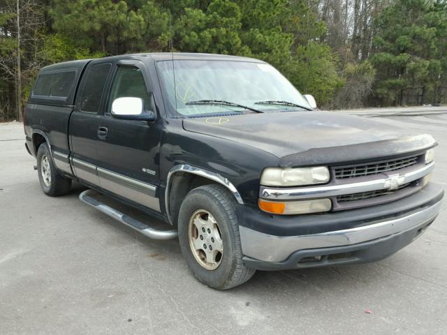 1GCEC19T6XZ145436 - 1999 CHEVROLET SILVERADO BLACK photo 1