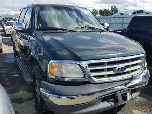 1FTRW07W31KE68844 - 2001 FORD F150 SUPER GREEN photo 1