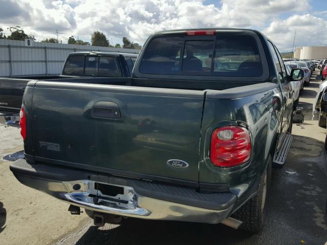 1FTRW07W31KE68844 - 2001 FORD F150 SUPER GREEN photo 4