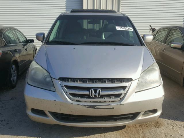 5FNRL38677B403445 - 2007 HONDA ODYSSEY EX TAN photo 9