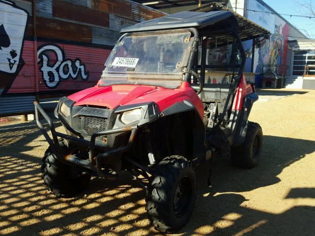 4XAVE76A2BB393983 - 2011 POLARIS RANGER RZR RED photo 4