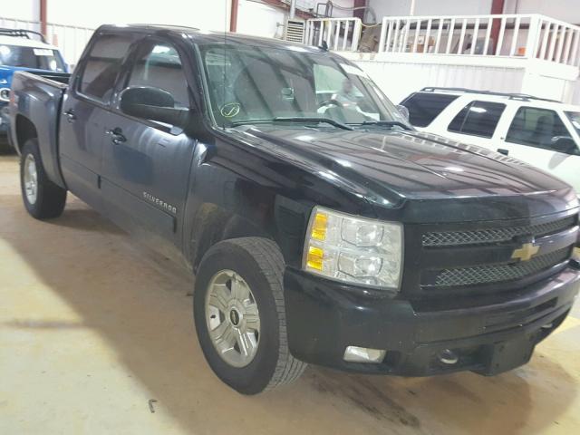 3GCPKSE34BG288286 - 2011 CHEVROLET SILVERADO BLACK photo 1