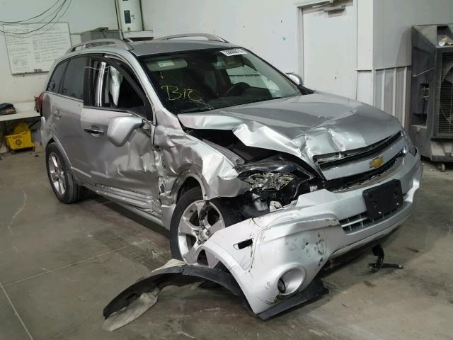 3GNAL3EK0ES665513 - 2014 CHEVROLET CAPTIVA LT SILVER photo 1