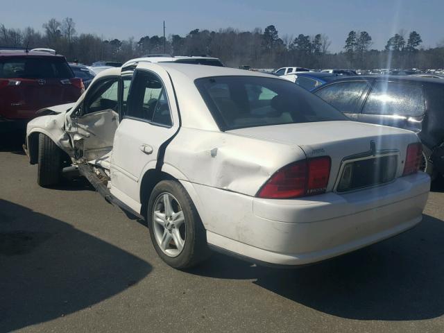 1LNHM87A5YY826632 - 2000 LINCOLN LS WHITE photo 3