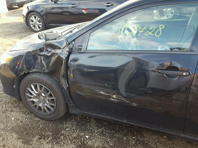 1NXBU40E99Z085101 - 2009 TOYOTA COROLLA BA BLACK photo 9