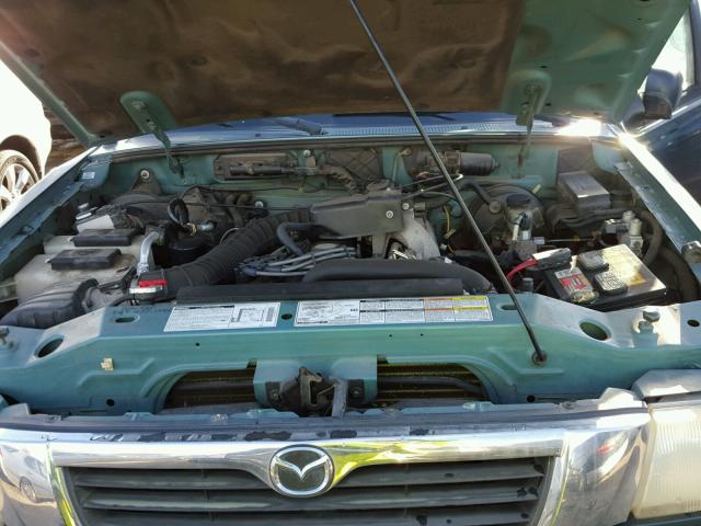 4F4YR16C7YTM34823 - 2000 MAZDA B2500 CAB GREEN photo 7