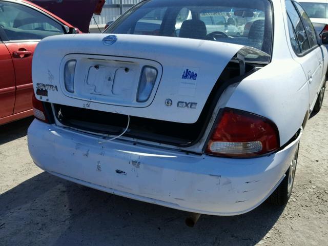 3N1CB51D83L783164 - 2003 NISSAN SENTRA XE WHITE photo 9