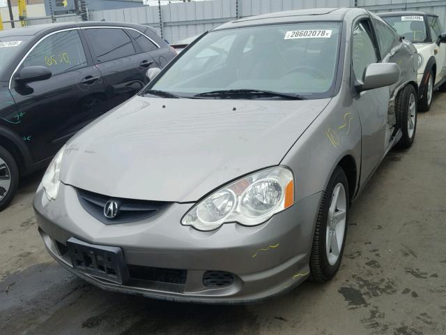 JH4DC54872C038220 - 2002 ACURA RSX GOLD photo 2