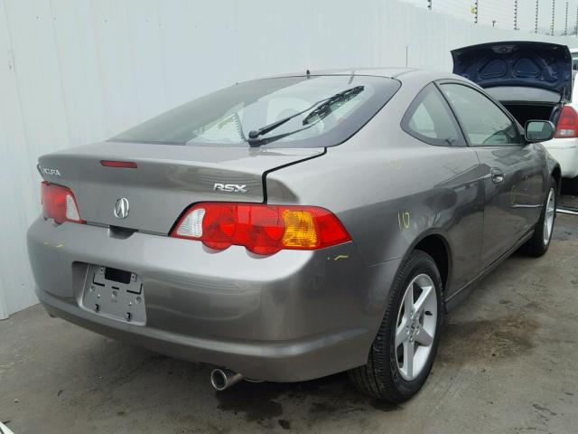 JH4DC54872C038220 - 2002 ACURA RSX GOLD photo 4