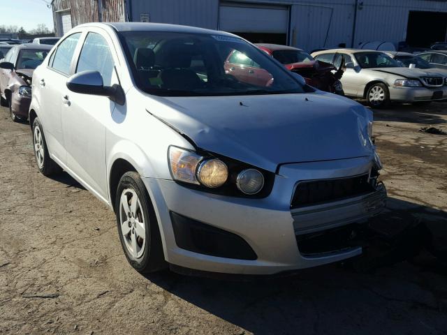 1G1JA5SH3E4103987 - 2014 CHEVROLET SONIC LS SILVER photo 1