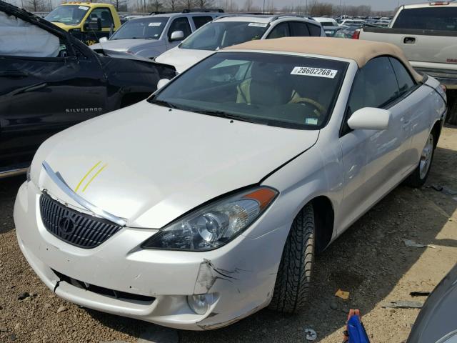 4T1FA38P94U031008 - 2004 TOYOTA CAMRY SOLA WHITE photo 2