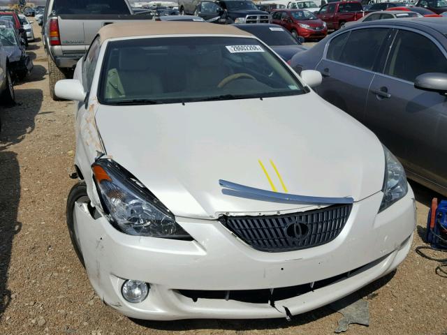 4T1FA38P94U031008 - 2004 TOYOTA CAMRY SOLA WHITE photo 7