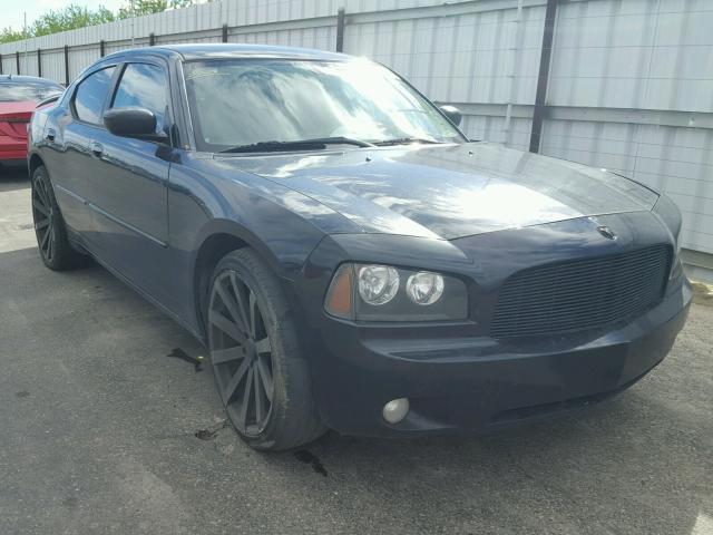 2B3CA9CV0AH316003 - 2010 DODGE CHARGER RA BLACK photo 1