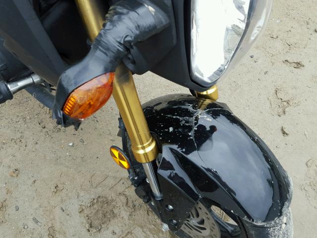 MLHJC6112E5006444 - 2014 HONDA GROM 125 BLACK photo 9