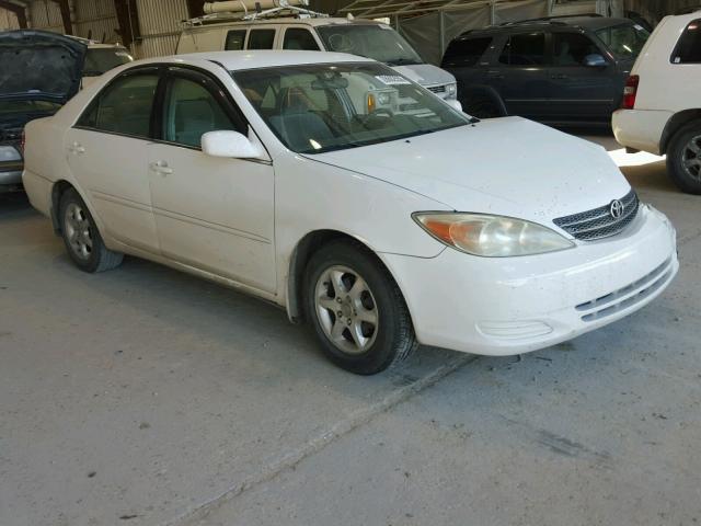 4T1BE32K92U036139 - 2002 TOYOTA CAMRY LE WHITE photo 1