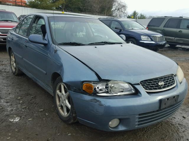 3N1BB51A71L003427 - 2001 NISSAN SENTRA SE BLUE photo 1